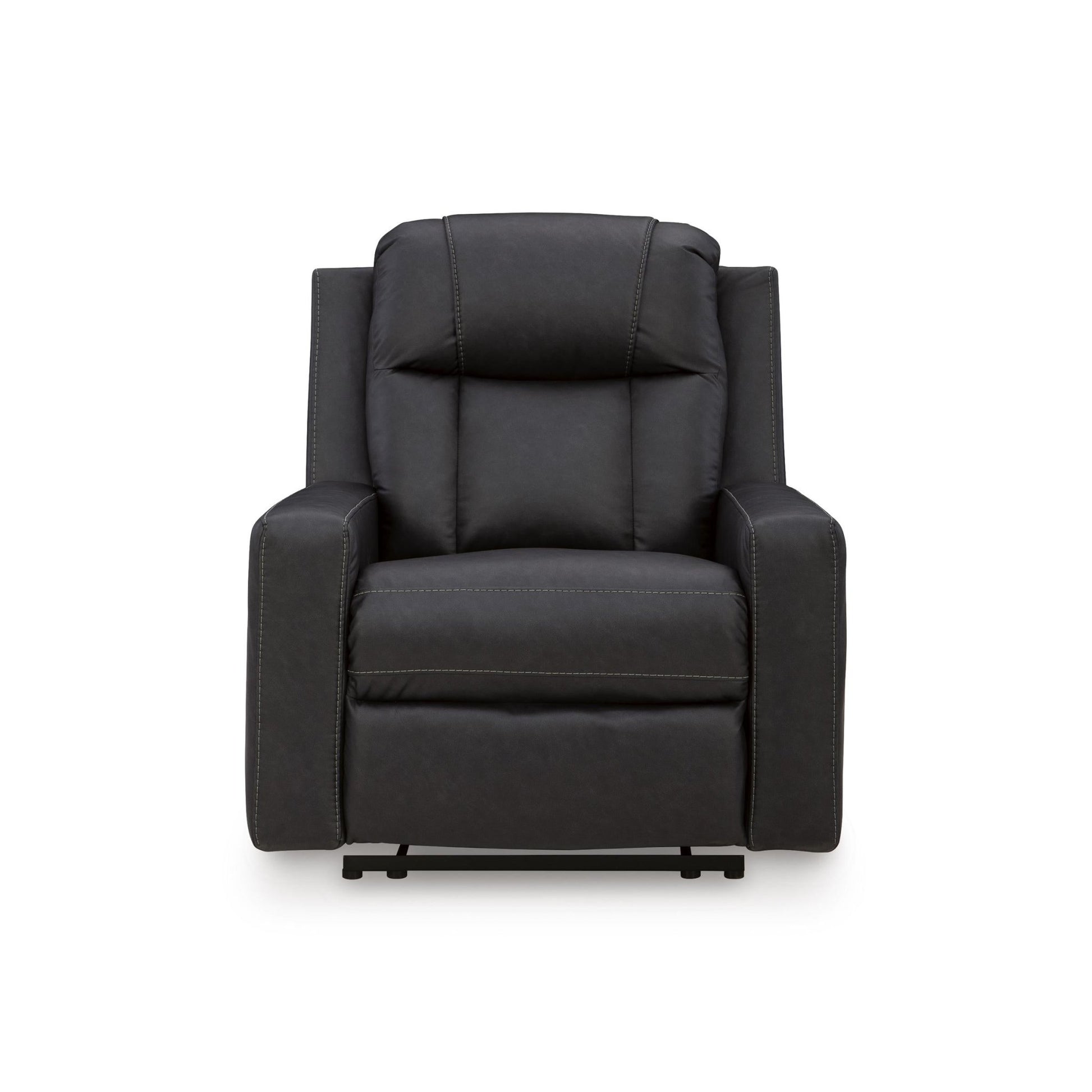 Benchcraft Mackmenville Leather Look Recliner with Wall Recline 7471329 - American Furniture of Slidell