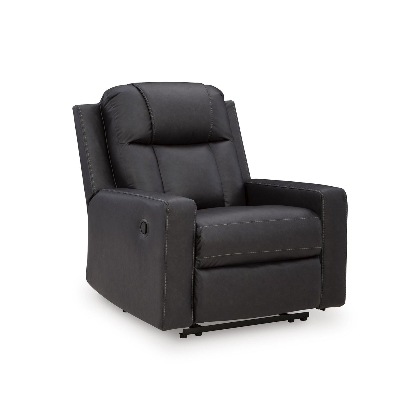 Benchcraft Mackmenville Leather Look Recliner with Wall Recline 7471329 - American Furniture of Slidell