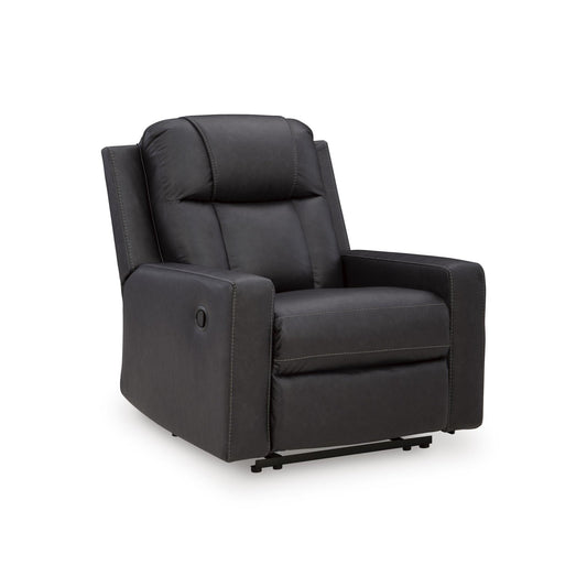 Benchcraft Mackmenville Leather Look Recliner with Wall Recline 7471329 - American Furniture of Slidell