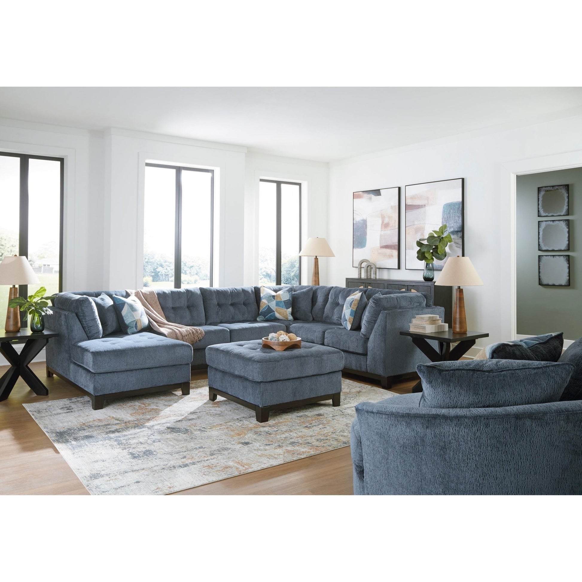 Benchcraft Maxon Place 33003S1 3 pc Sectional with Chaise - American Furniture of Slidell