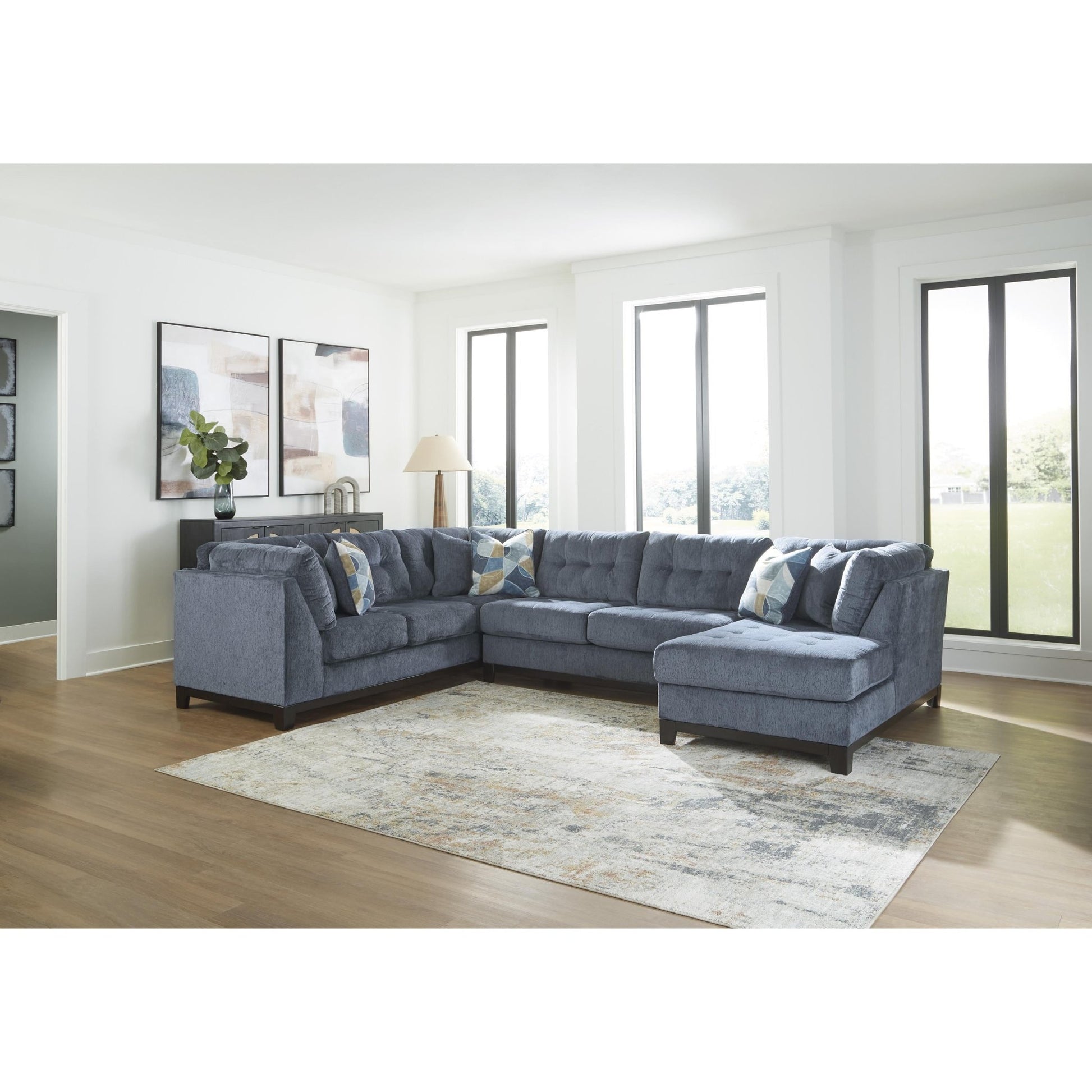 Benchcraft Maxon Place 33003S2 3 pc Sectional with Chaise - American Furniture of Slidell