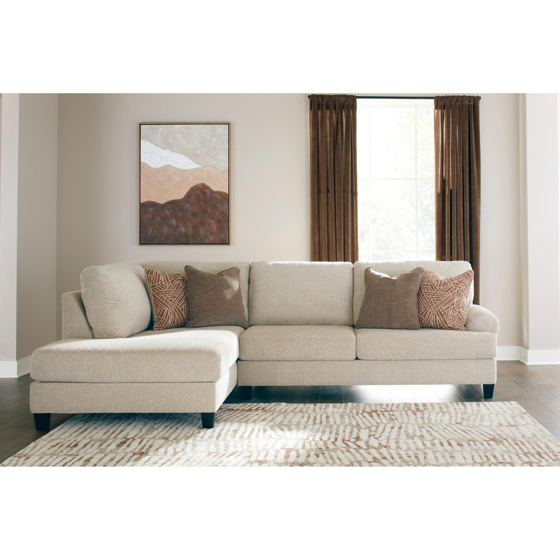 Benchcraft Steelwater Retreat Fabric 2 pc Sectional 6670416/6670467 - American Furniture of Slidell