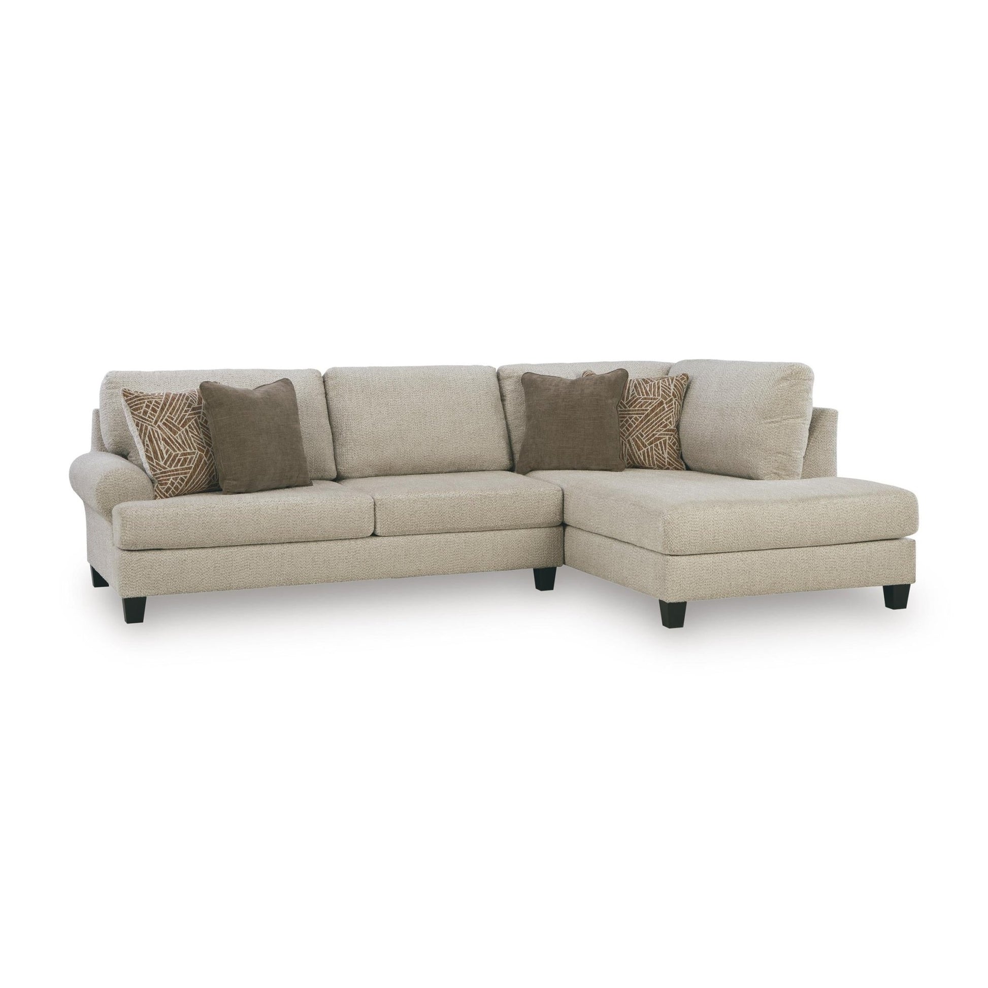 Benchcraft Steelwater Retreat Fabric 2 pc Sectional 6670466/6670417 - American Furniture of Slidell
