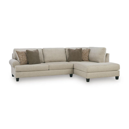 Benchcraft Steelwater Retreat Fabric 2 pc Sectional 6670466/6670417 - American Furniture of Slidell