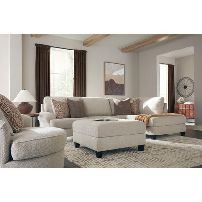 Benchcraft Steelwater Retreat Fabric Ottoman 6670408 - American Furniture of Slidell