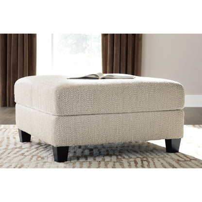 Benchcraft Steelwater Retreat Fabric Ottoman 6670408 - American Furniture of Slidell