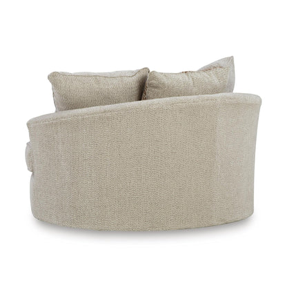 Benchcraft Steelwater Retreat Swivel Fabric Accent Chair 6670421 - American Furniture of Slidell