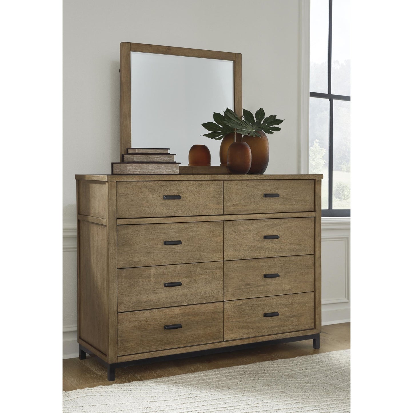Benchcraft Tomtyn B622B1 Dresser and Mirror - American Furniture of Slidell