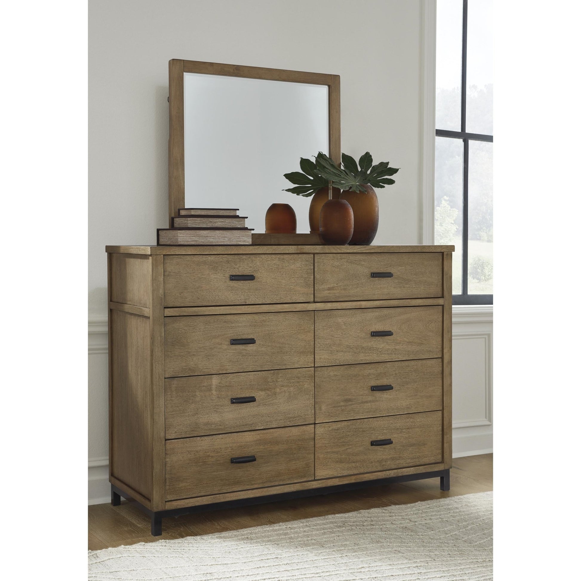 Benchcraft Tomtyn B622B1 Dresser and Mirror - American Furniture of Slidell