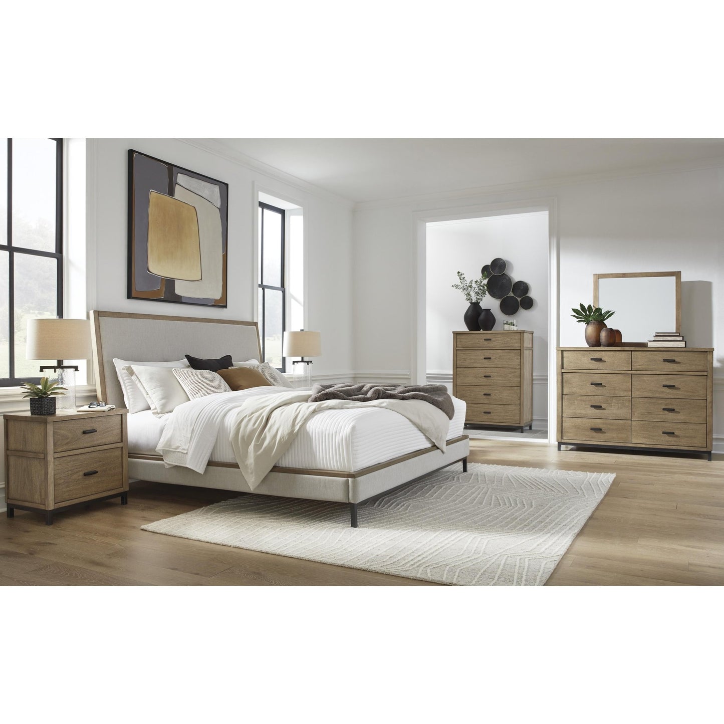 Benchcraft Tomtyn B622B5 California King Upholstered Bed - American Furniture of Slidell