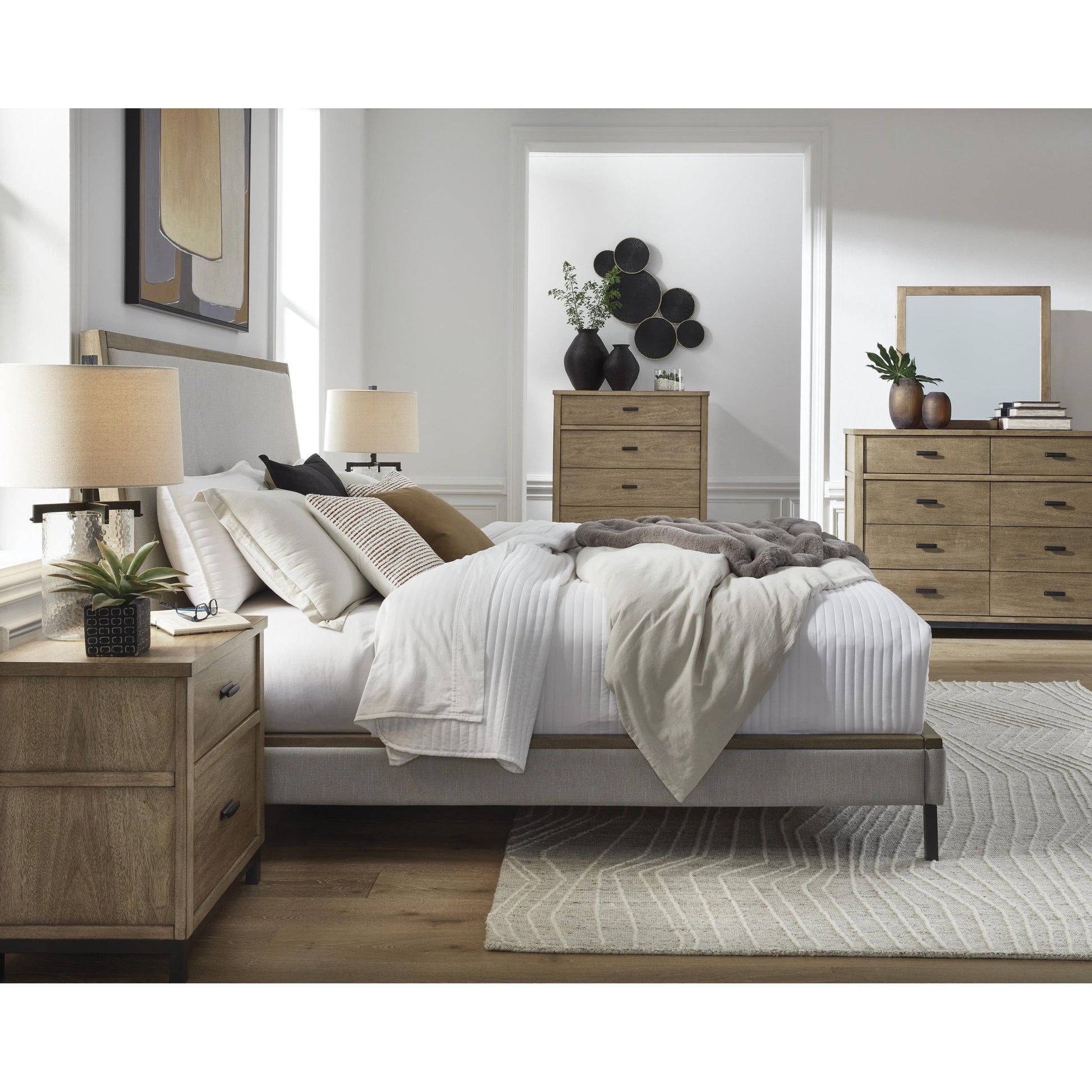Benchcraft Tomtyn B622B5 California King Upholstered Bed - American Furniture of Slidell