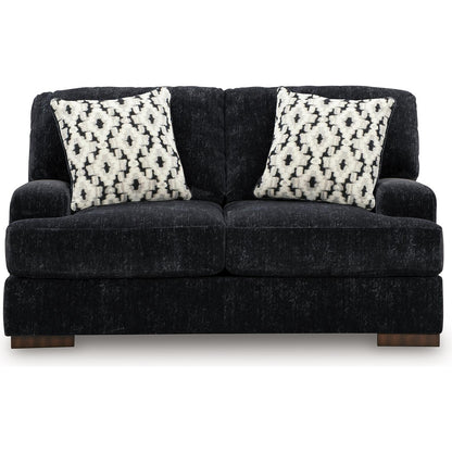 Benchcraft Whitmore Manor Stationary Fabric Loveseat 8040435 - American Furniture of Slidell