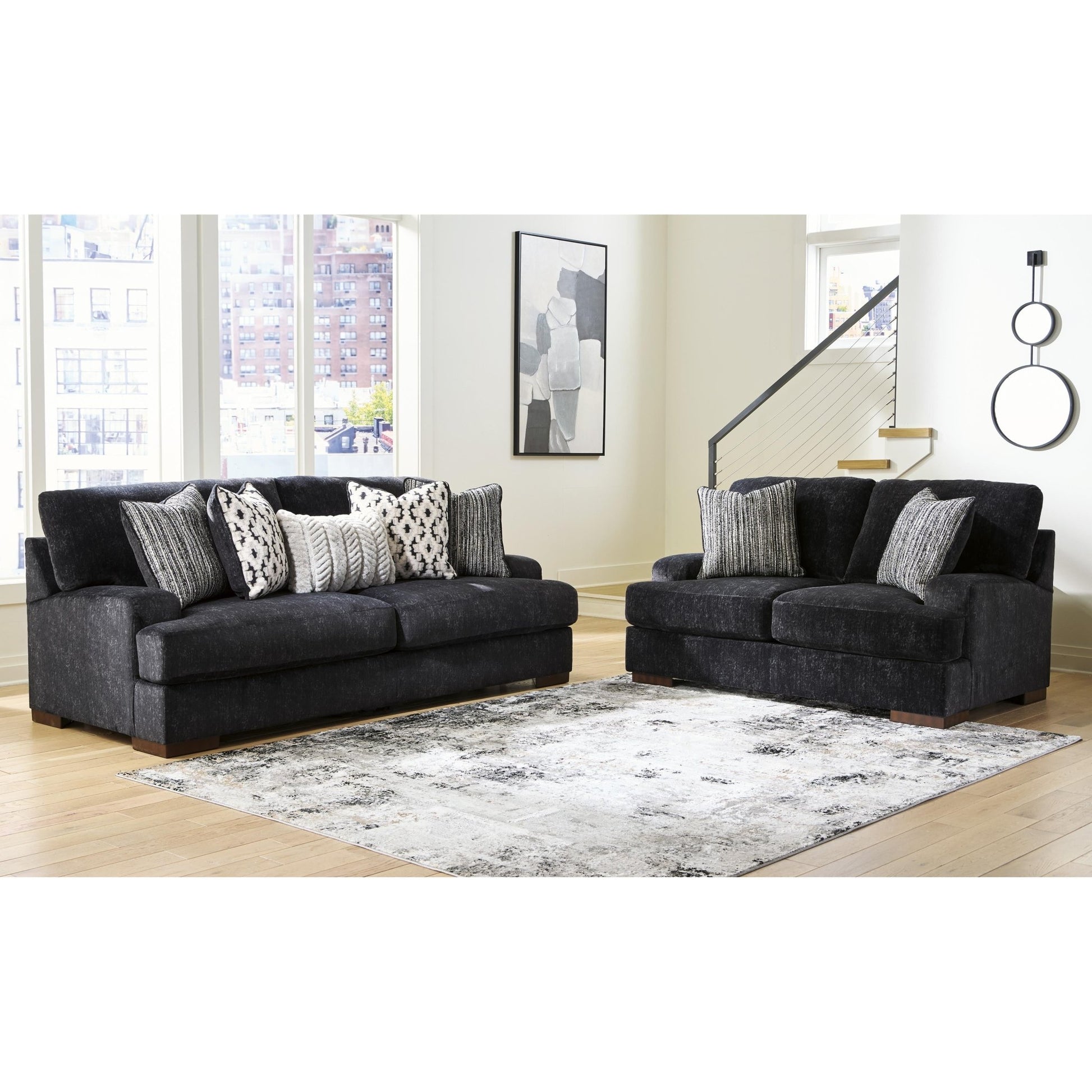 Benchcraft Whitmore Manor Stationary Fabric Sofa 8040438 - American Furniture of Slidell