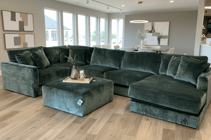 Catnapper - Remington 5 piece Sectional in Pine (2245 31/36/76/31/59) - American Furniture of Slidell