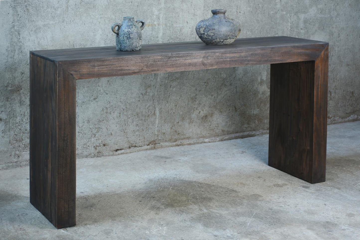 Console Table (TAB386) 65 x 16.1 x 32.2 - DRIFTWOOD (color varies in picture) - American Furniture of Slidell