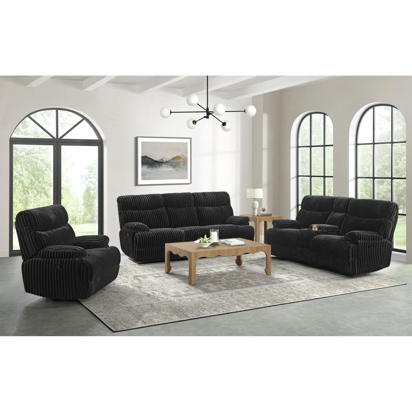 Elements International Admiral U - 16220 - 8847 - 285 Motion Loveseat - American Furniture of Slidell
