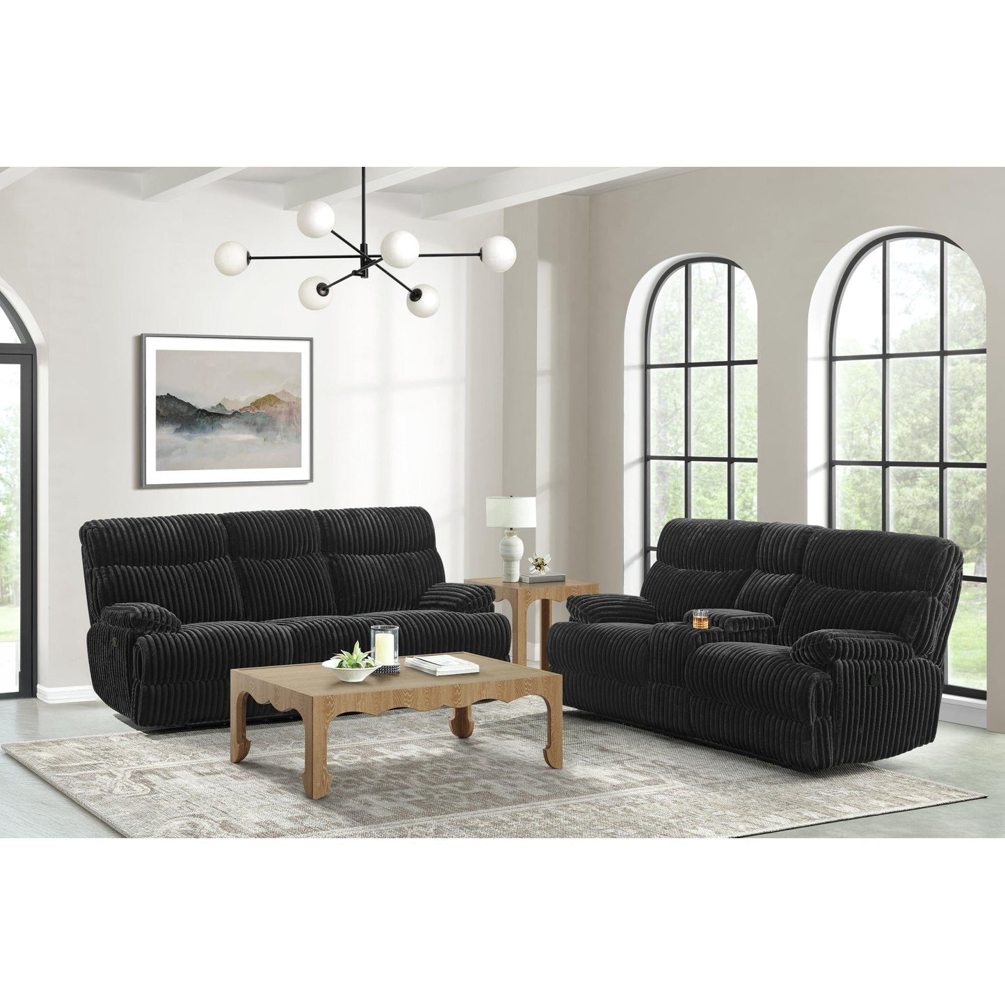 Elements International Admiral U - 16220 - 8847 - 305 Motion Sofa - American Furniture of Slidell