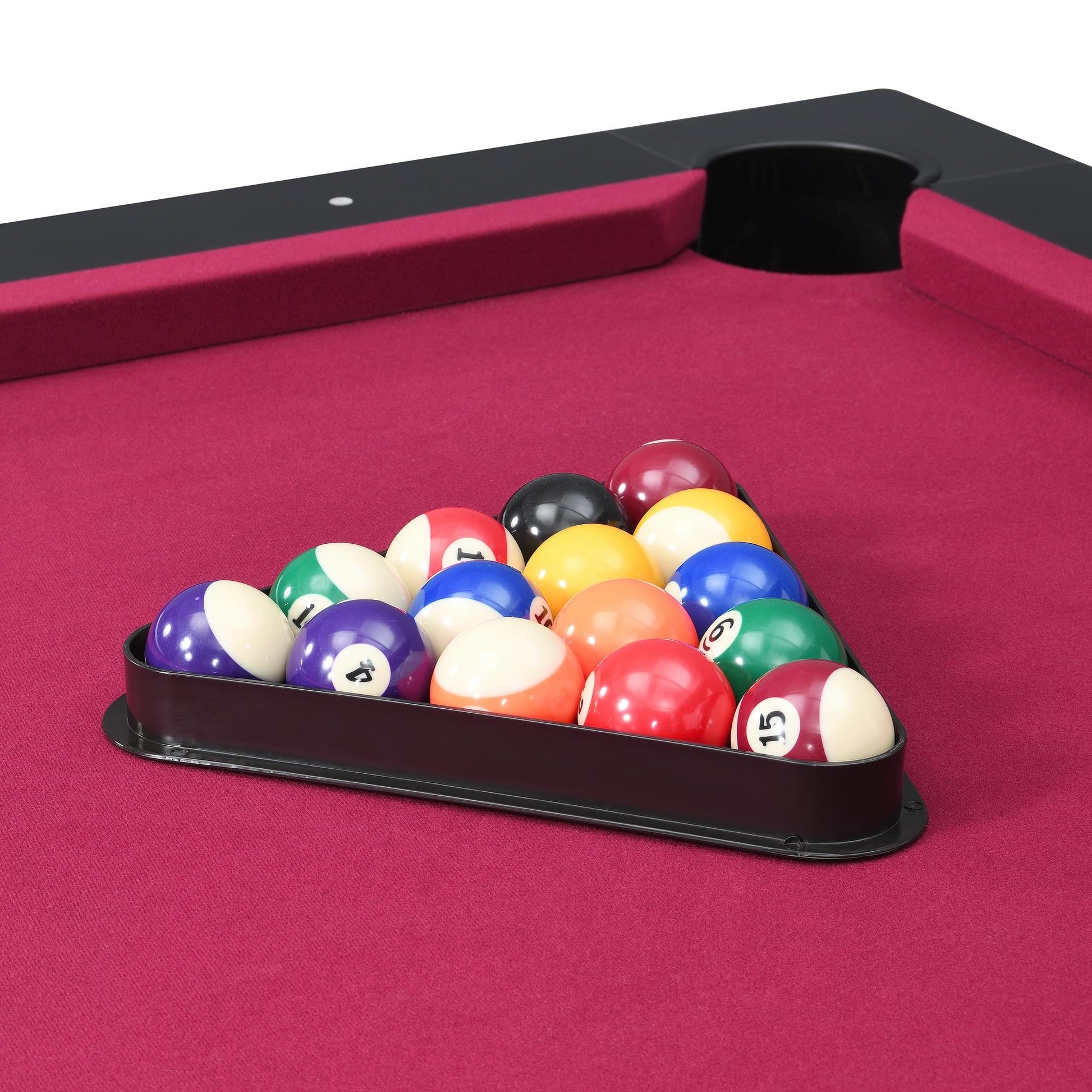 Elements International Ajax GTAJ100BT Billard Table - American Furniture of Slidell