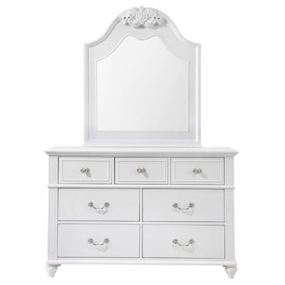 Elements International Alana AN700DRMR Dresser & Mirror Set - American Furniture of Slidell