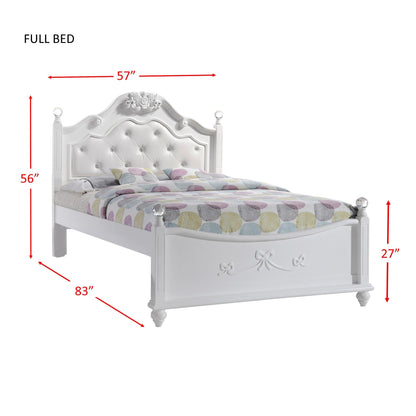 Elements International Alana AN700FB Full Platform Bed - American Furniture of Slidell