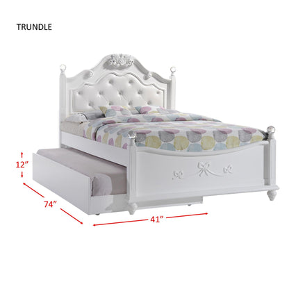 Elements International Alana AN700FTB Full Platform Bed - American Furniture of Slidell