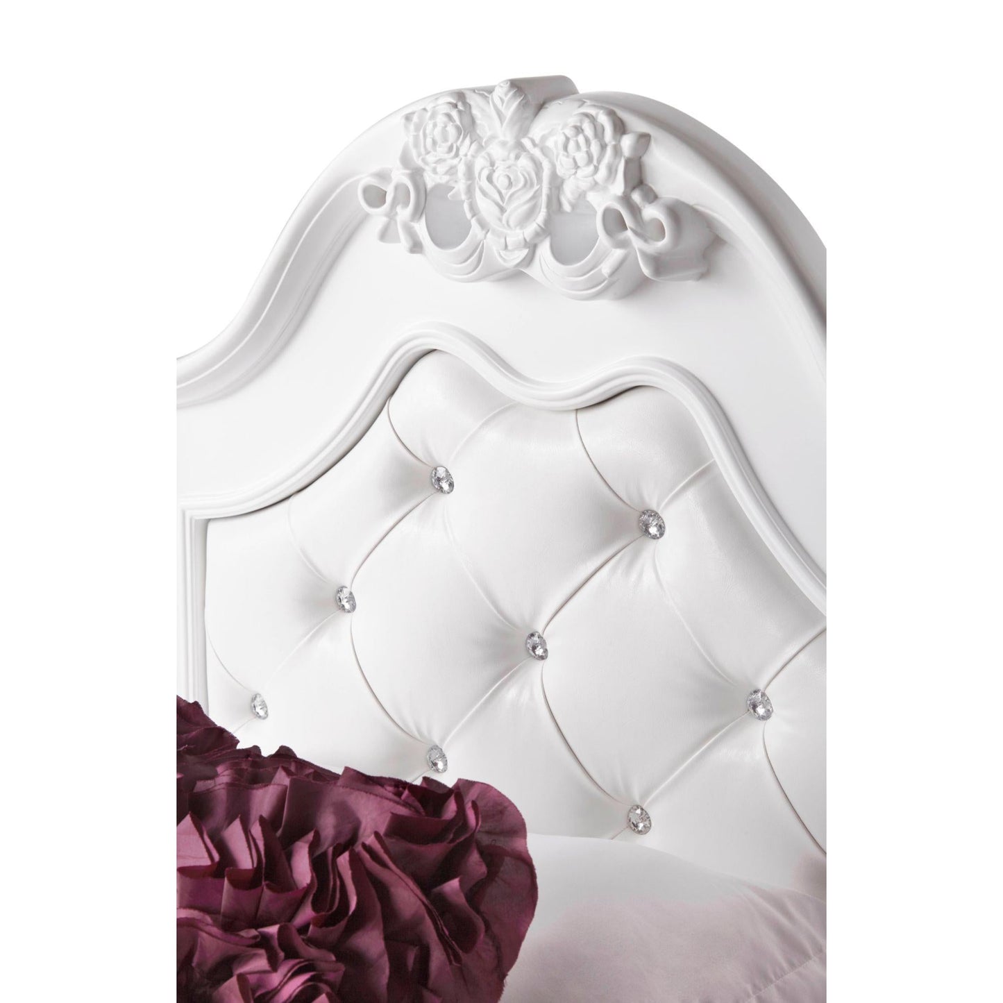 Elements International Alana AN700FTB Full Platform Bed - American Furniture of Slidell