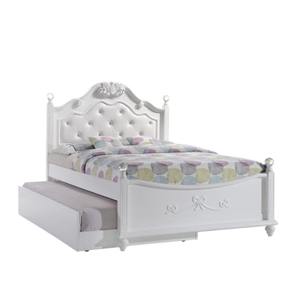 Elements International Alana AN700FTB Full Platform Bed - American Furniture of Slidell