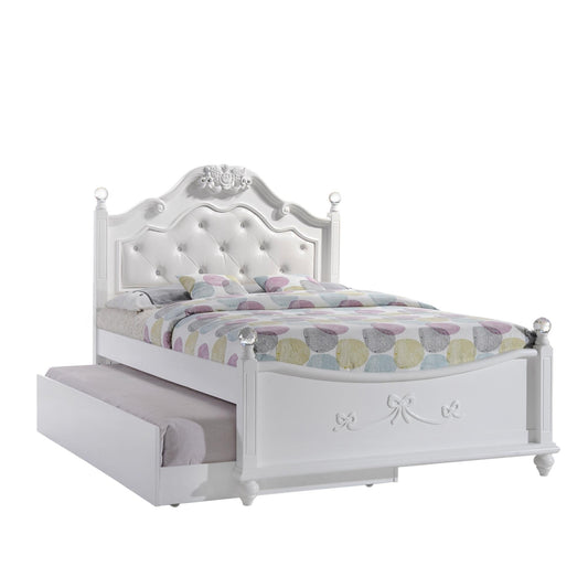 Elements International Alana AN700FTB Full Platform Bed - American Furniture of Slidell