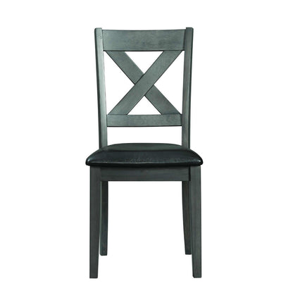 Elements International Alex 7 pc Dinette DAX4007DS - American Furniture of Slidell