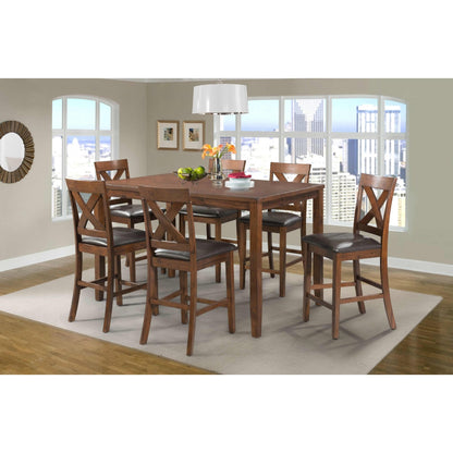 Elements International Alex Counter Height Stool DAX100CSC - American Furniture of Slidell