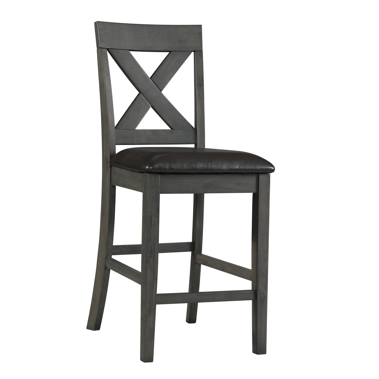 Elements International Alex DAX4007CS 7 pc Counter Height Dining Set - American Furniture of Slidell