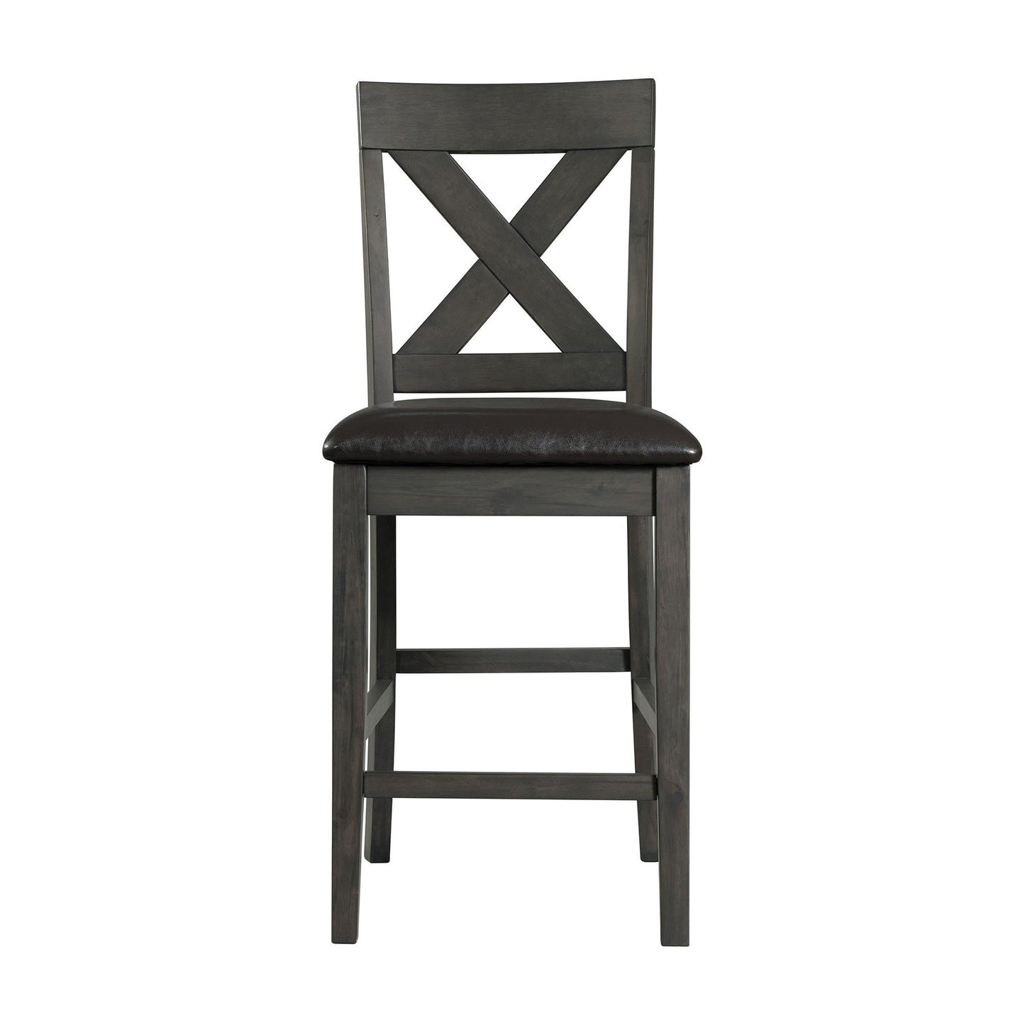 Elements International Alex DAX4007CS 7 pc Counter Height Dining Set - American Furniture of Slidell