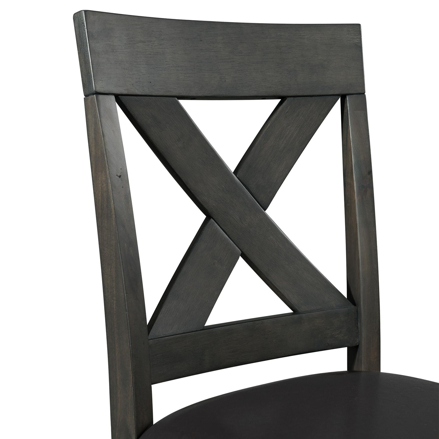 Elements International Alex DAX4007CS 7 pc Counter Height Dining Set - American Furniture of Slidell