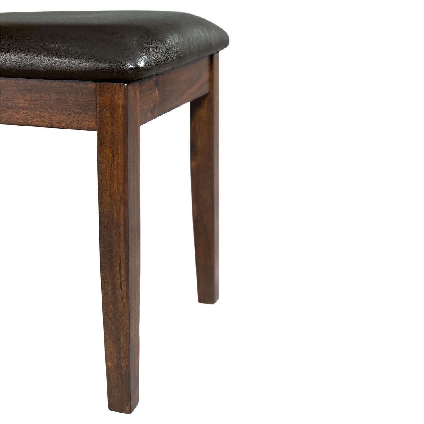 Elements International Alex Dining Side Chair - Espresso - American Furniture of Slidell