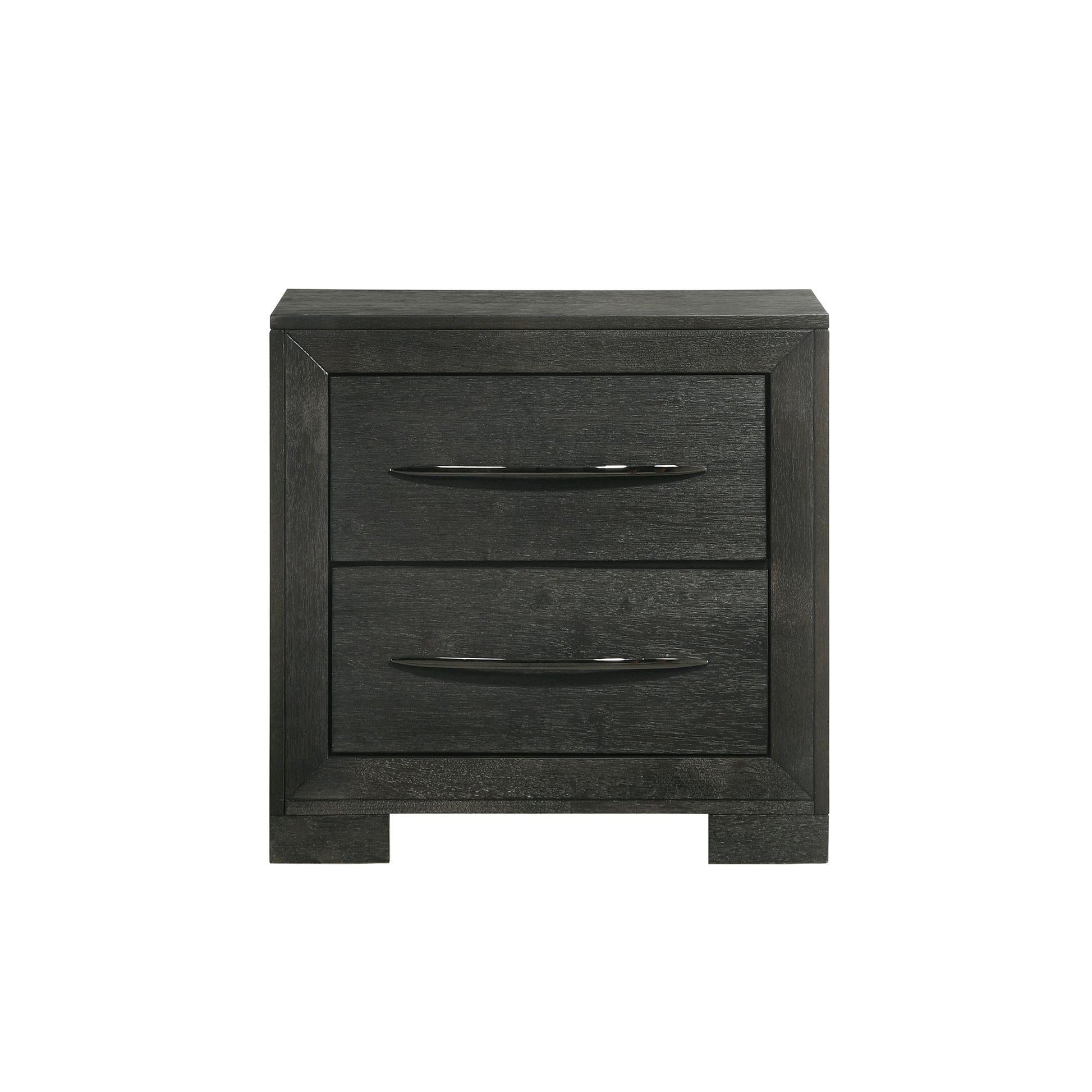 Elements International Allan B - 3410 - 8 - NS 2 - Drawer Nightstand - American Furniture of Slidell