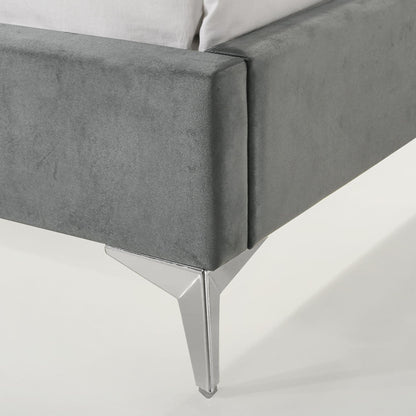Elements International Amberley B - 480 - 3 - FCB Full Upholstered Corner Bed - American Furniture of Slidell