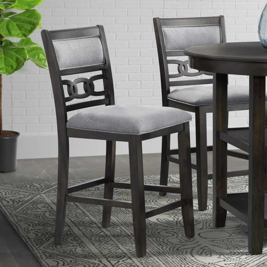 Elements International Amherst DAH555PCSC Counter Height Side Chair - American Furniture of Slidell
