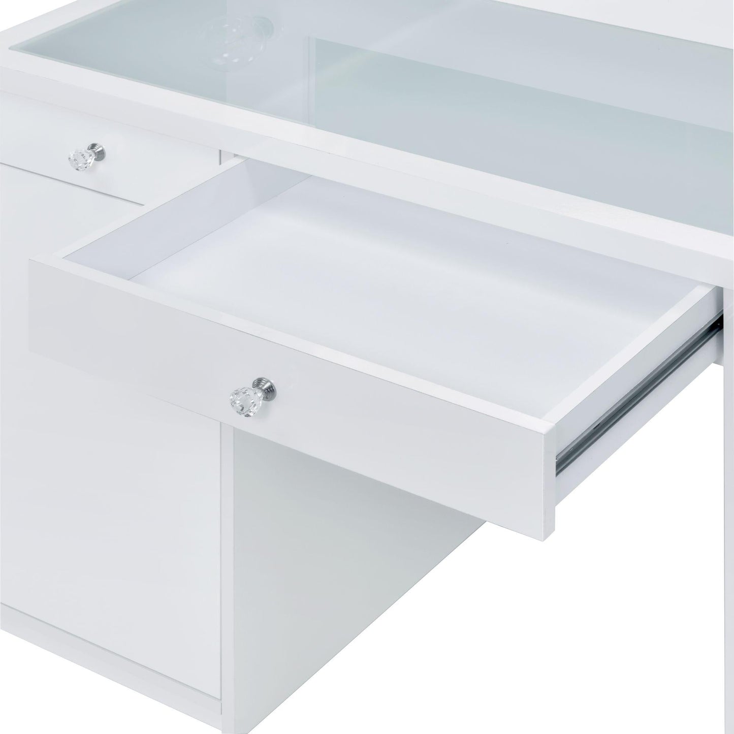 Elements International Amia Complete Vanity with Lightbulbs - American Furniture of Slidell