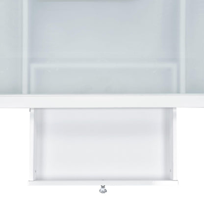 Elements International Ariana Complete Vanity with Lightbulbs - American Furniture of Slidell