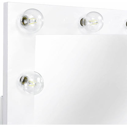 Elements International Ariana Complete Vanity with Lightbulbs - American Furniture of Slidell