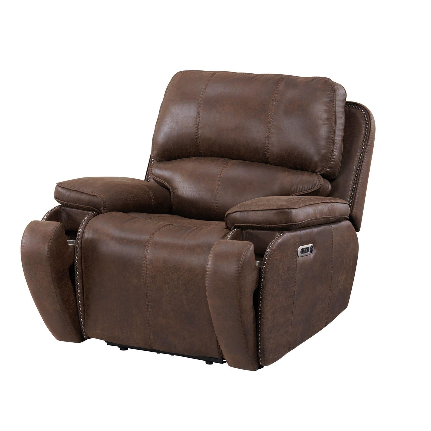 Elements International Atlantis U - 5230 - 8640 - 105PP Power Motion Recliner - American Furniture of Slidell