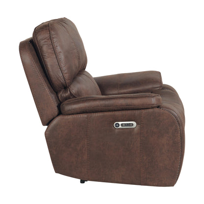 Elements International Atlantis U - 5230 - 8640 - 105PP Power Motion Recliner - American Furniture of Slidell