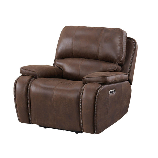 Elements International Atlantis U - 5230 - 8640 - 105PP Power Motion Recliner - American Furniture of Slidell