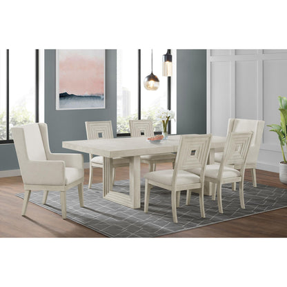 Elements International Avalanche D - 11600 - 7 - AC Dining Arm Chair - American Furniture of Slidell