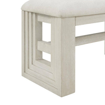 Elements International Avalanche D - 11600 - 7 - BN Dining Bench - American Furniture of Slidell
