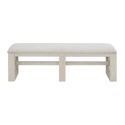 Elements International Avalanche D - 11600 - 7 - BN Dining Bench - American Furniture of Slidell