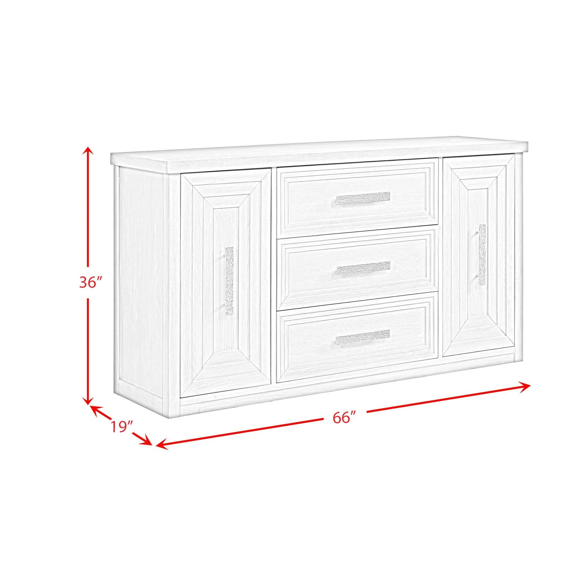 Elements International Avalanche D - 11600 - 7 - SV Server - American Furniture of Slidell