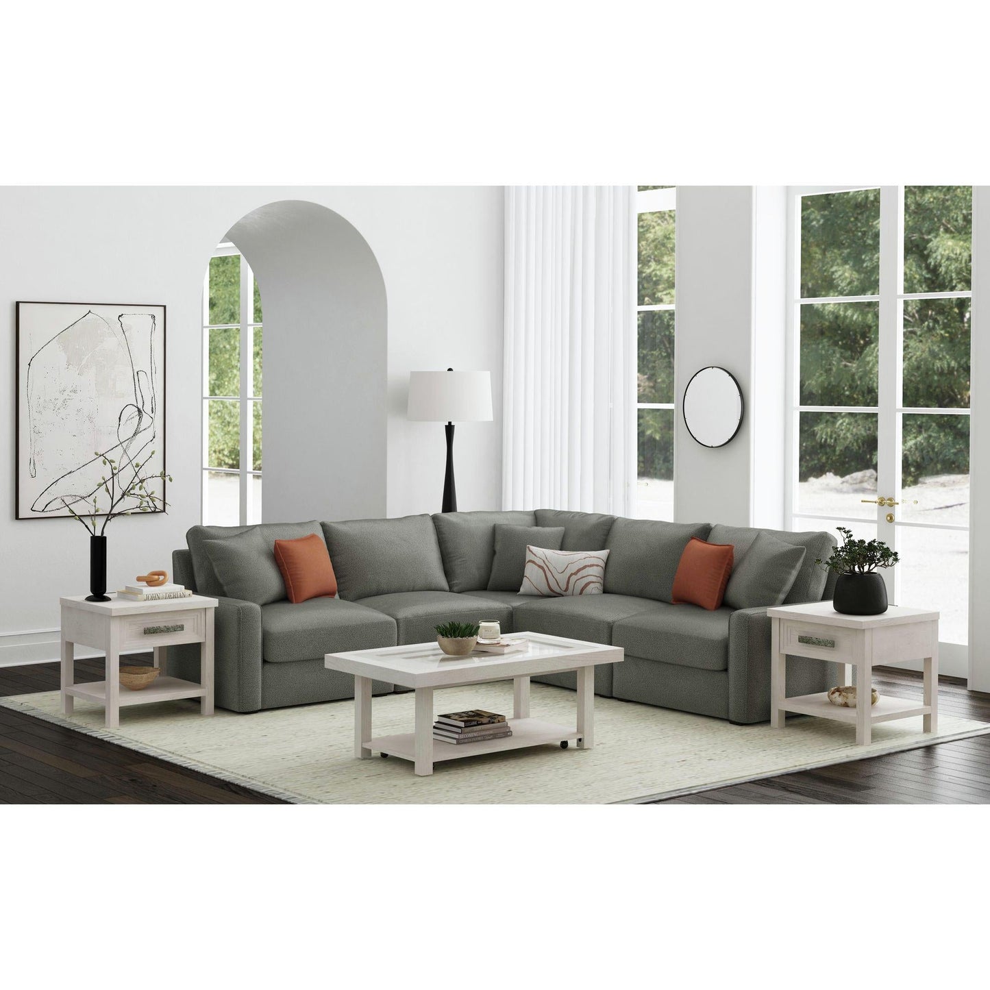 Elements International Avalanche T - 11600 - 7 - CT Coffee Table - American Furniture of Slidell