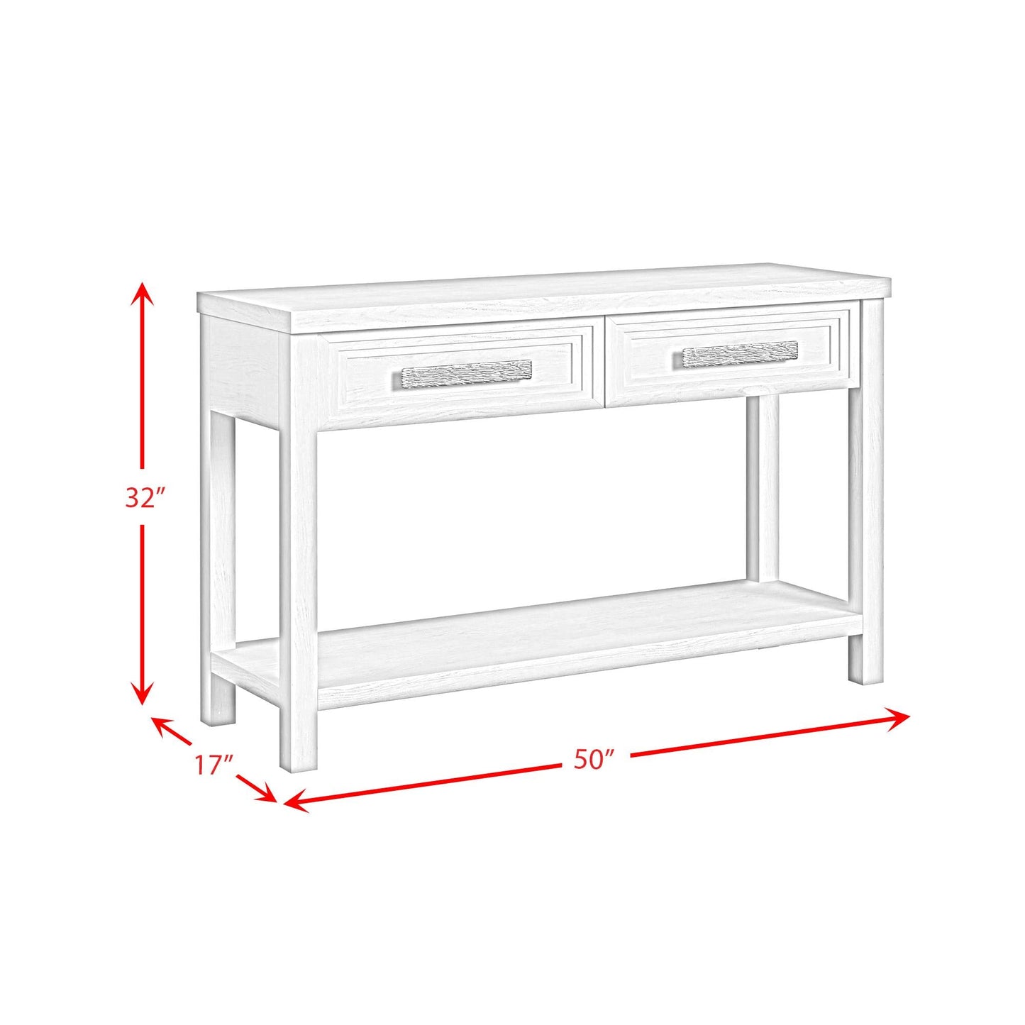 Elements International Avalanche T - 11600 - 7 - ST Sofa Table - American Furniture of Slidell