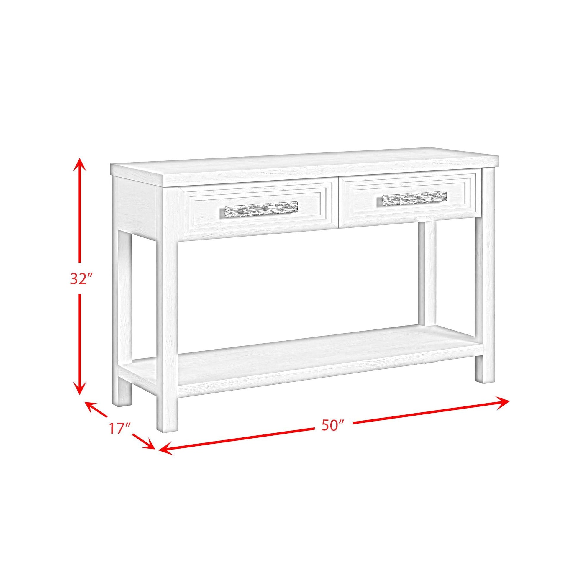Elements International Avalanche T - 11600 - 7 - ST Sofa Table - American Furniture of Slidell